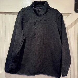 🏔️ Sun Mountain Thermal Quarter Zip Pullover | Men’s 2XL | Gray